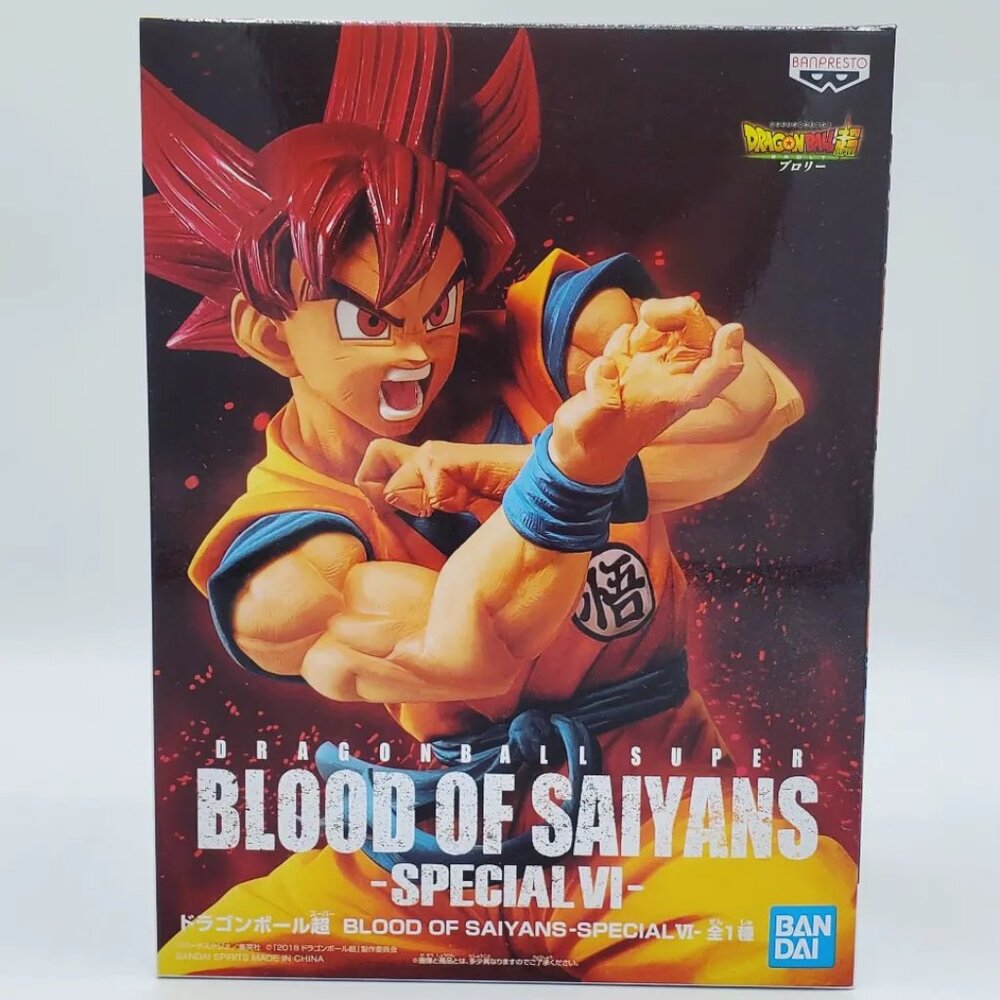 Dragon Ball Super Blood Of Saiyans Super Goku Figure